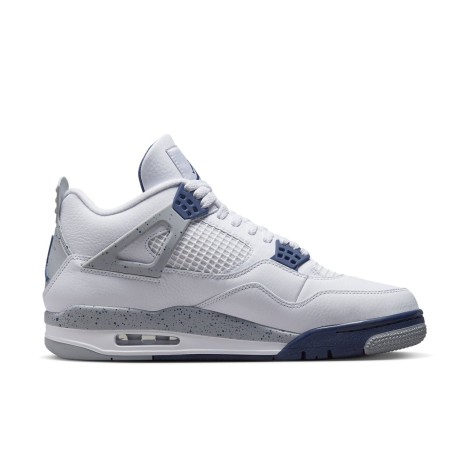 Jordan 4 Retro White Midnight Navy