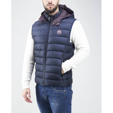 COLMAR Gilet in piuma con cappuccio removibile Colmar