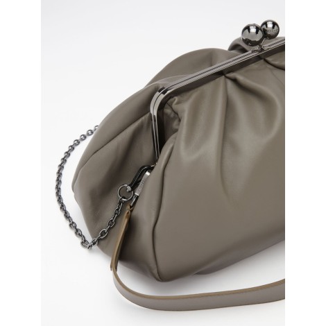 MAX MARA WEEKEND PASTICCINO BAG PROVINO LARGE IN PELLE 55160322600032