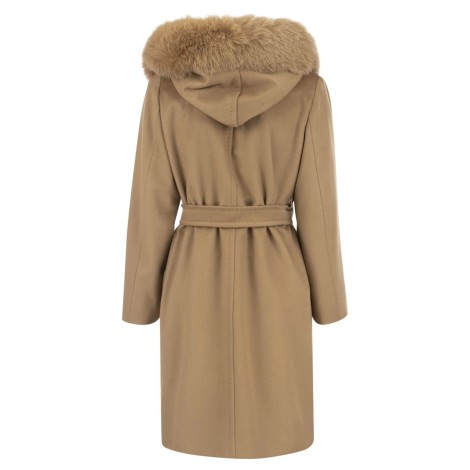 MAX MARA STUDIO CAPPOTTO 3MANGO IN LANA CAMMELLO 60161623600006