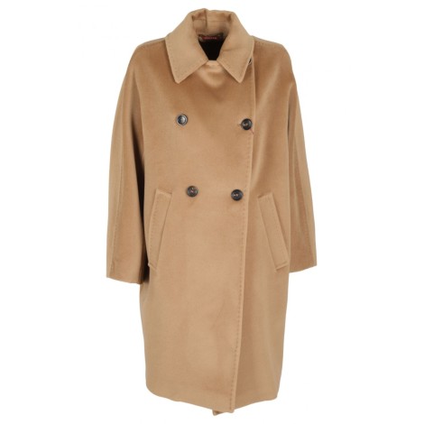 MAX MARA STUDIO CAPPOTTO MASSA IN LANA CAMMELLO 60162523600002