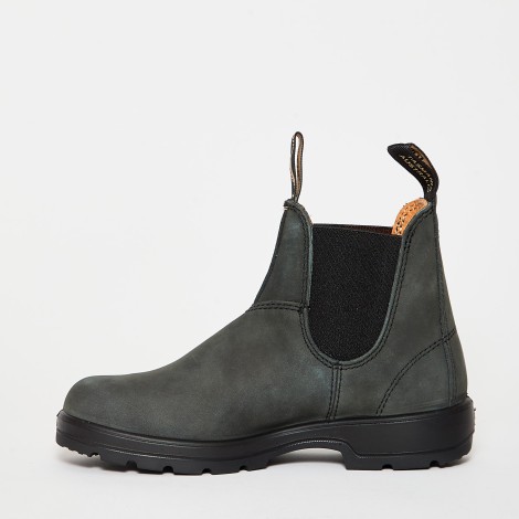 Chelsea boot in pelle nubuk effetto vintage