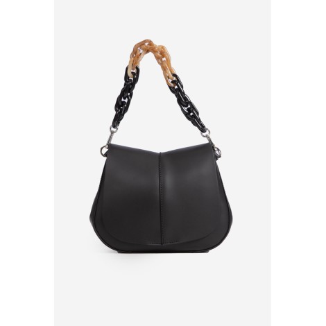 GIANNI CHIARINI Borsa Helena Round in pelle