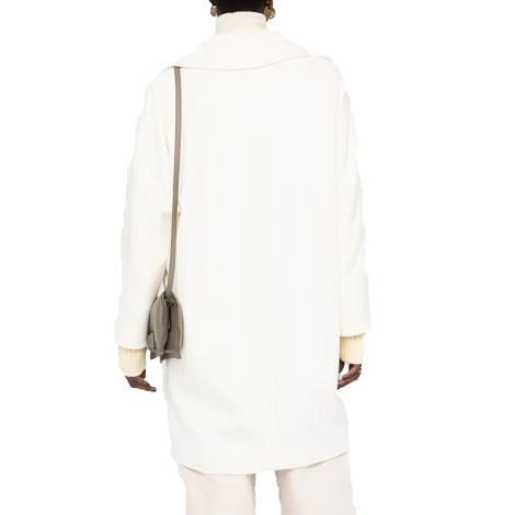 MAX MARA STUDIO CAPPOTTO NARO IN LANA BIANCO 60161529600001