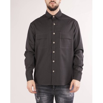 YES LONDON Overshirt con tasconi Yes London