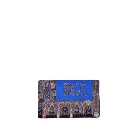 SCIARPA PAISLEY CON LOGO ETRO CUBE