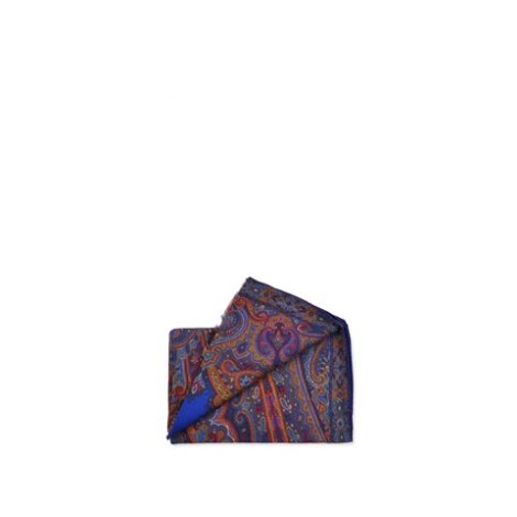 SCIARPA PAISLEY CON LOGO ETRO CUBE