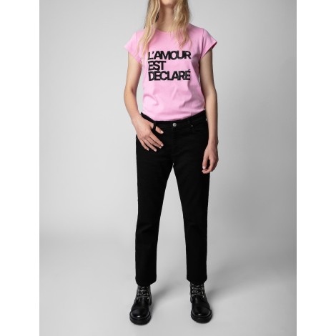 ZADIG&VOLTAIRE skinny l'amour est declare str