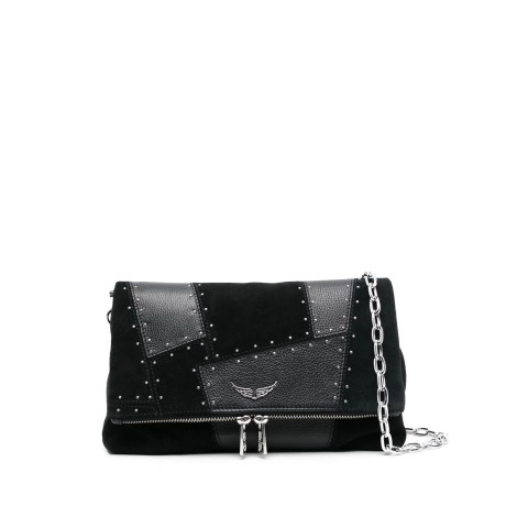 ZADIG&VOLTAIRE rocky patchwork+studs