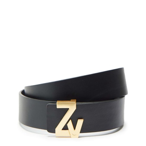 ZADIG&VOLTAIRE zv initiale la belt 40mm natur