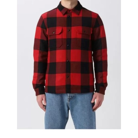 WOOLRICH alaskan wool check overshirt