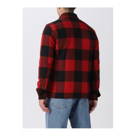 WOOLRICH alaskan wool check overshirt