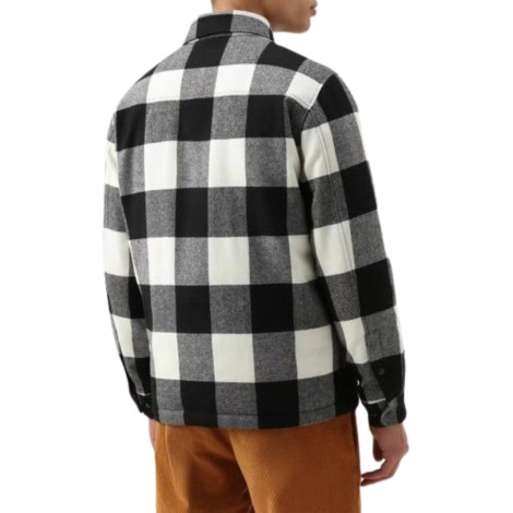 WOOLRICH alaskan wool check overshirt