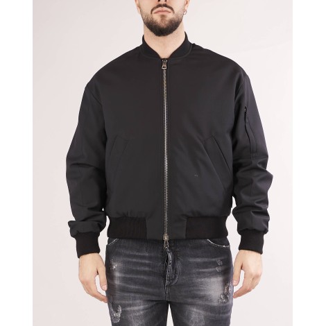 LOW BRAND Bomber in misto lana Low Brand