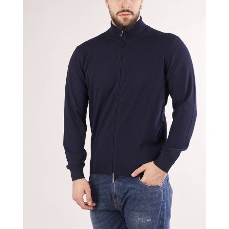 DELLA CIANA Maglia con zip in misto cashmere Della Ciana