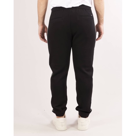 EMPORIO ARMANI Pantalone in felpa con banda laterale a contrasto Emporio Armani