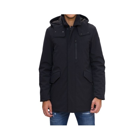 WOOLRICH barrow mac soft shell coat