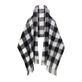 WOOLRICH buffalo cape scarf