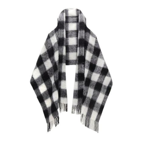 WOOLRICH buffalo cape scarf