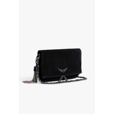 ZADIG&VOLTAIRE rock suede + strass tassel