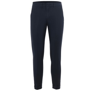 PAOLO FIORILLO CAPRI PANTALONE CHINOS BLU