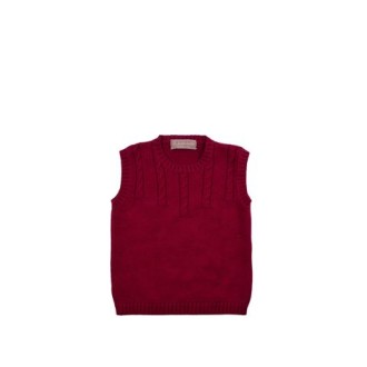 GILET IN MAGLIA DI COTONE