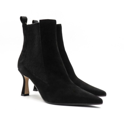 Stivaletto Donna Nero TRE EMME Pelle