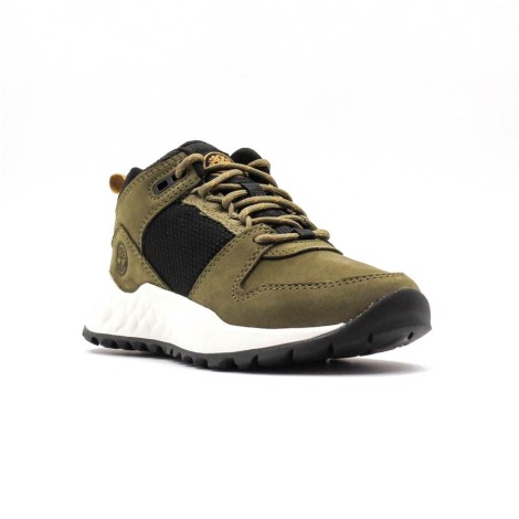 Stivaletto Bambino MILITARY OLIVE TIMBERLAND Pelle