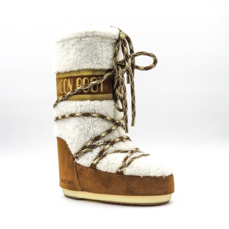 Stivale Donna WHISKY WHITE MOON BOOT Pelle