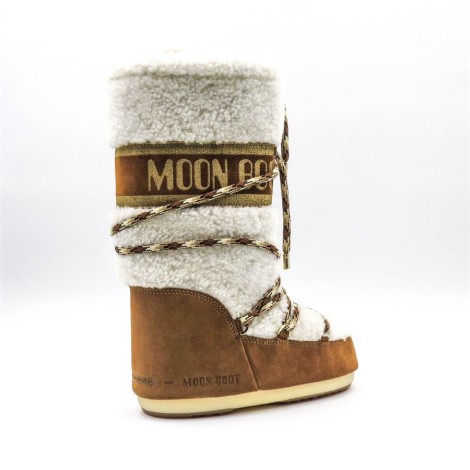 Stivale Donna WHISKY WHITE MOON BOOT Pelle