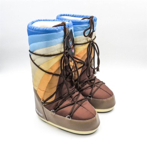 Stivale Donna SHITAKE BRW BLU MOON BOOT Pelle