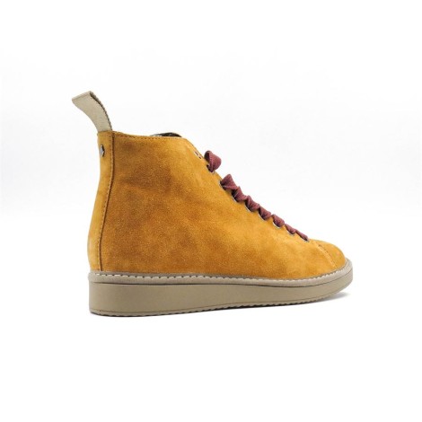 Sneakers Uomo CURRY BROWN COGNAC PANCHIC Pelle