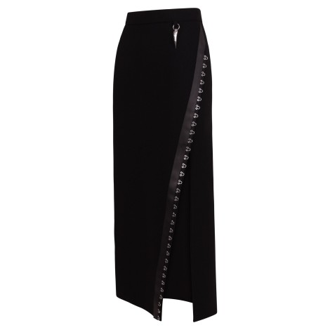 Roberto Cavalli Skirt With Side Slit 40