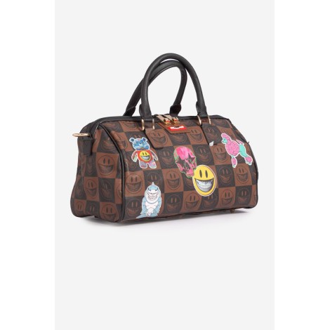 SPRAYGROUND Bauletto Ron English Globul Mogul Mini Duffle