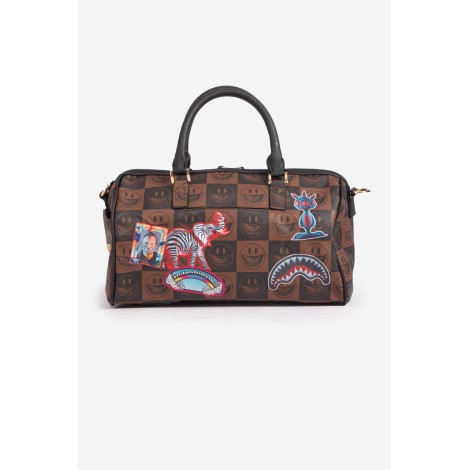 SPRAYGROUND Bauletto Ron English Globul Mogul Mini Duffle