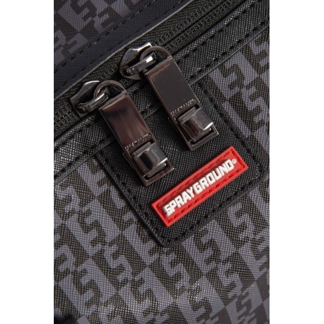 SPRAYGROUND Bauletto Money Check Grey