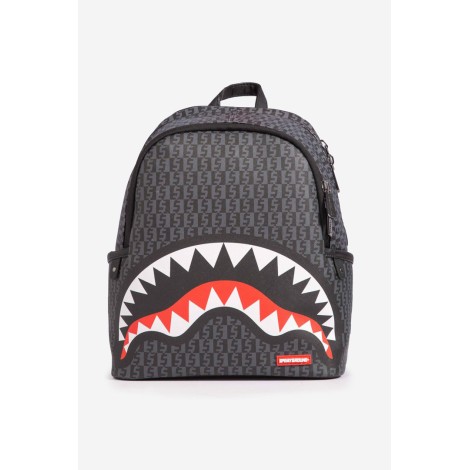 SPRAYGROUND Zainetto Money Check Grey Savage