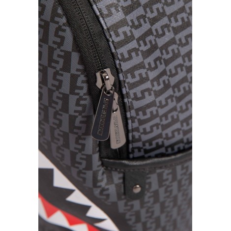 SPRAYGROUND Zainetto Money Check Grey Savage