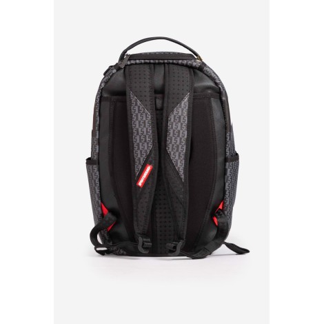 SPRAYGROUND Zaino Money Check Grey DLX