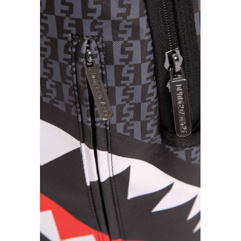 SPRAYGROUND Zaino Money Check Grey DLX