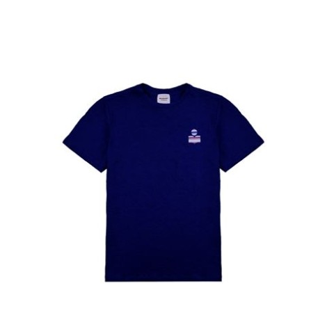 T-SHIRT CON LOGO IN LINO