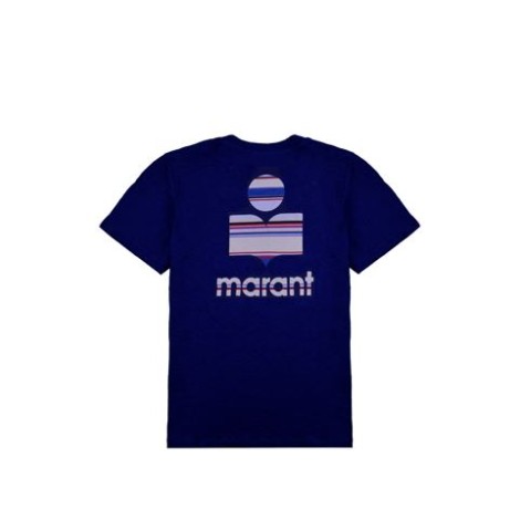 T-SHIRT CON LOGO IN LINO