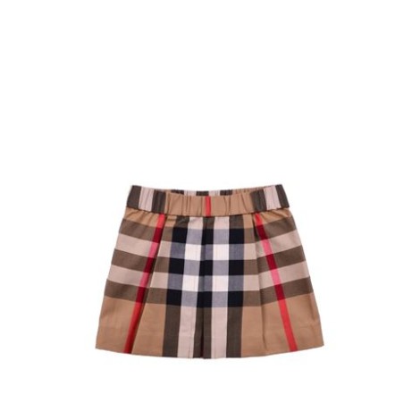 GONNA A PIEGHE CON MOTIVO TARTAN