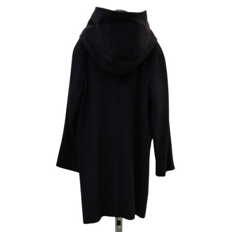 MAX MARA WEEKEND CAPPOTTO PAROLE IN LANA BLU 50161923600010