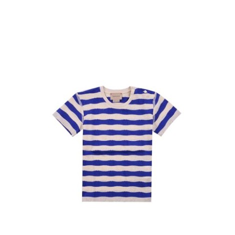 T-SHIRT A RIGHE IN COTONE