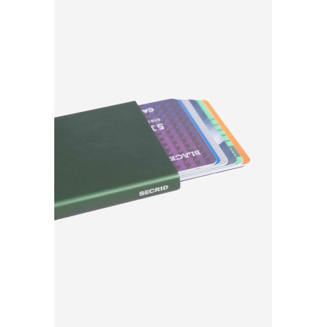 SECRID Porta carte Cardprotector Green