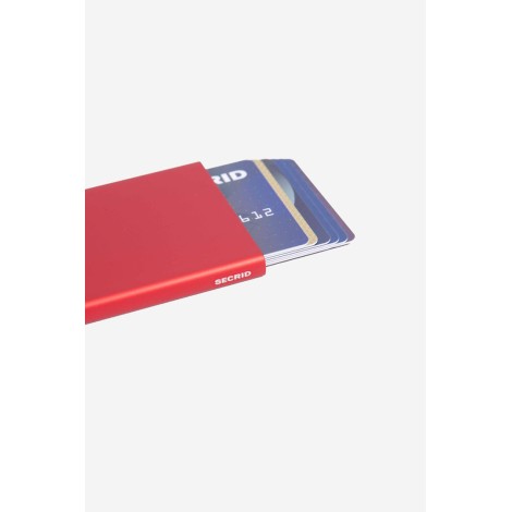 SECRID Porta carte Cardprotector Red