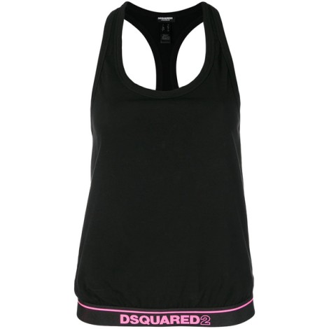 DSQUARED logo hem top