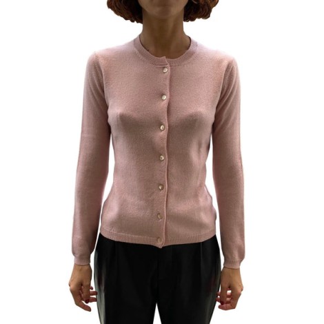 LA ROSE cardigan pink