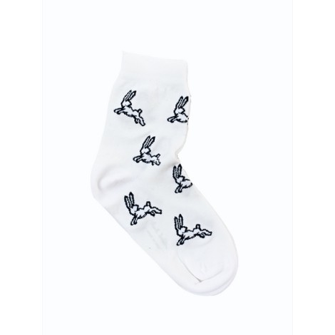 PAUL SMITH bunnies socks white